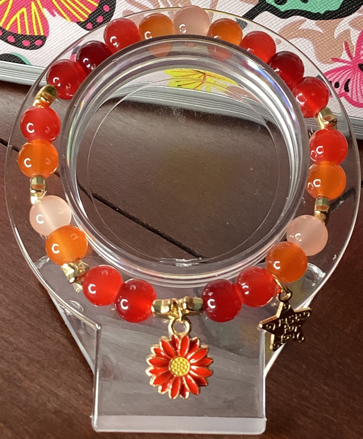 Red Ombre Daisy