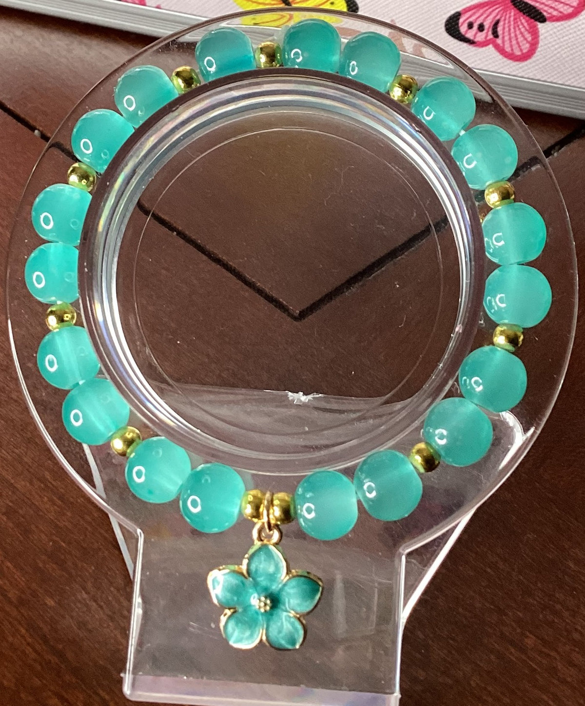 Teal Hibiscus