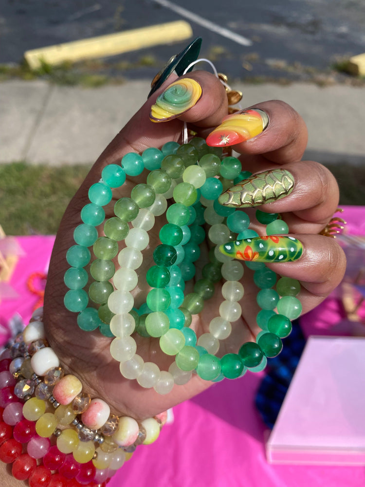 Crystal Bead Bracelets