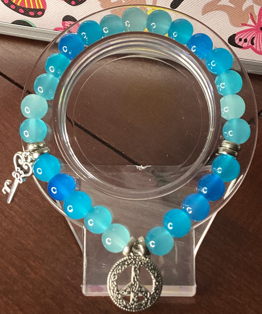 Blue Ombre Peace