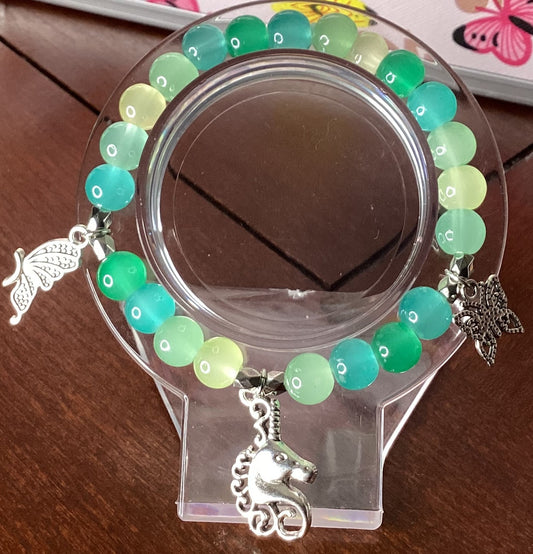 Green Ombre Unicorn