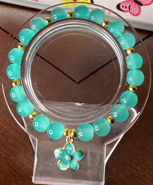 Teal Hibiscus